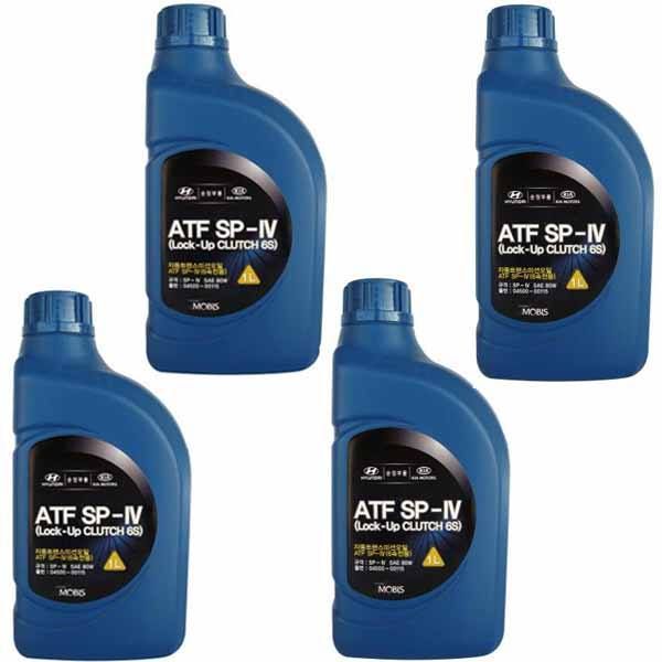 روغن گیربکس خودرو موبیس مدل atf vi sp4 حجم 4000 میلی لیتر بسته 4 عددی