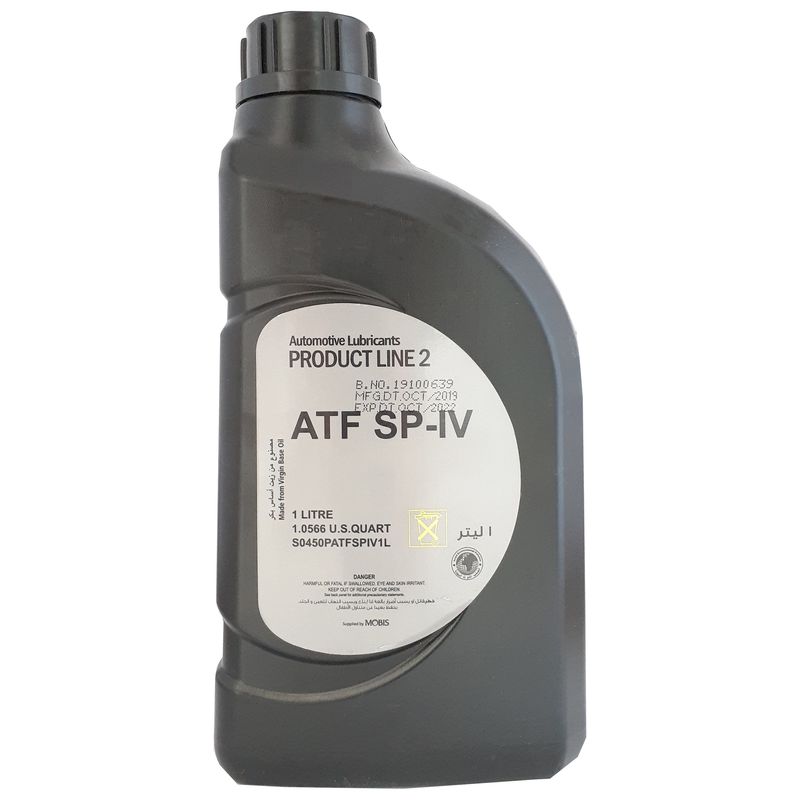 روغن گیربکس خودرو موبیس مدل product line 2 atf sp iv حجم 1 لیتر