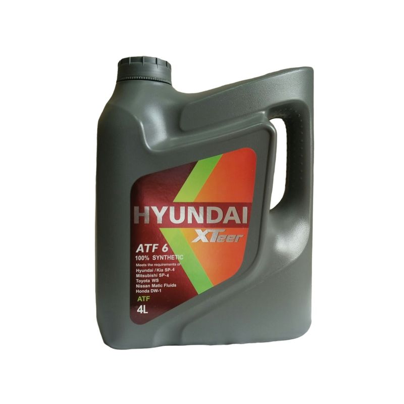 روغن گیربکس خودرو هیوندای اکس تیر مدل atf 6 حجم 4 لیتر