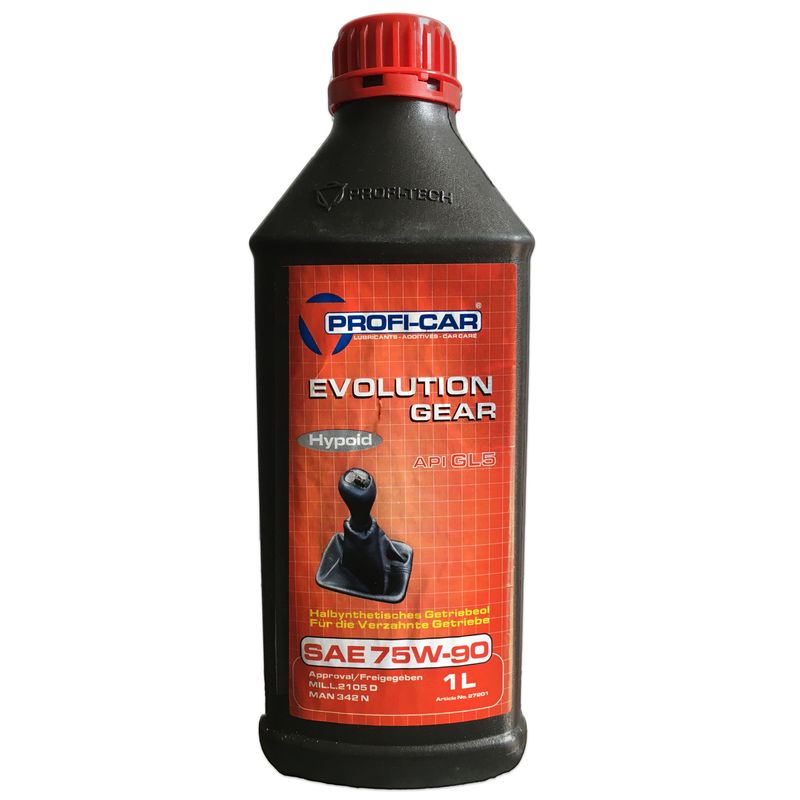 روغن گیربکس خودرو پروفی کار مدل evolution gear 75w 90 حجم 1 لیتر