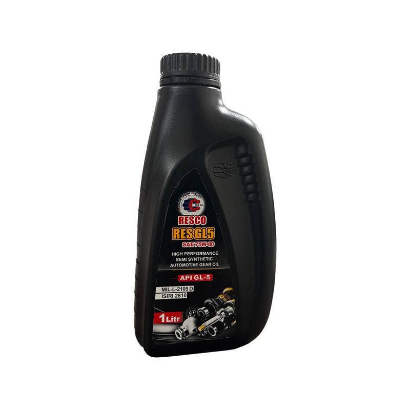 روغن گیربکس دستی رسکو مدل res gl 5 75w80 حجم 1 لیتر