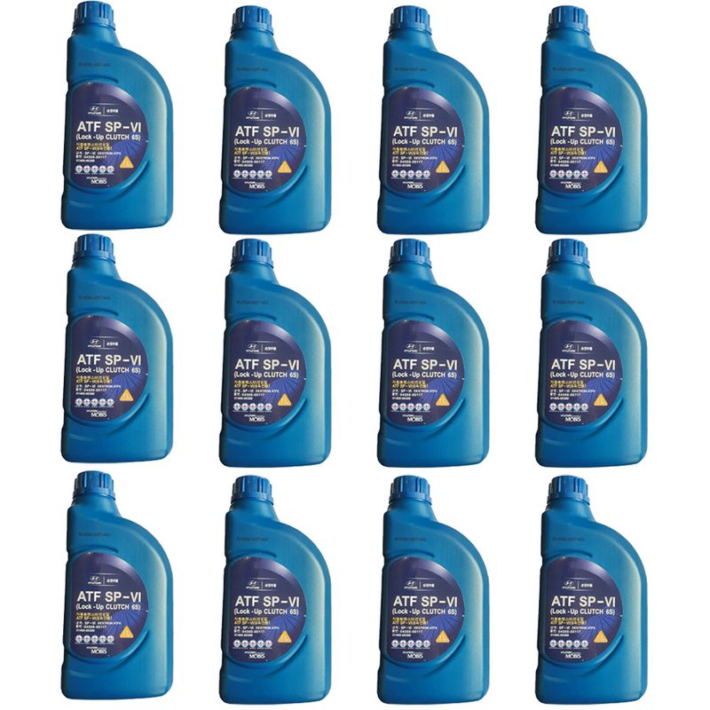 روغن گیربکس موبیس مدل atf sp vi(6) حجم 1 لیتر بسته 12 عددی