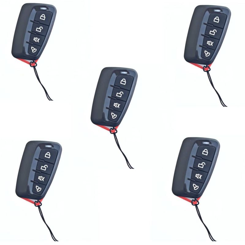 ریموت یدکی دزدگیر خودرو مدل tld 4330 bnd بسته 5 عددی