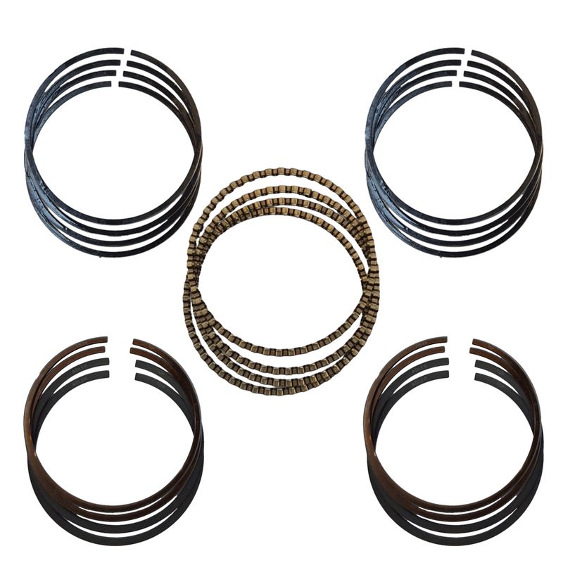 رینگ پیستون الدورا مدل p20 std کد 87050645 مناسب برای پراید بسته 20 عددی