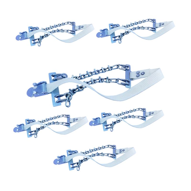 زنجیر چرخ خودرو رویال اسپرت مدل تسمه‌ای مناسب برای جک j3 صندوقدار بسته 6 عددی