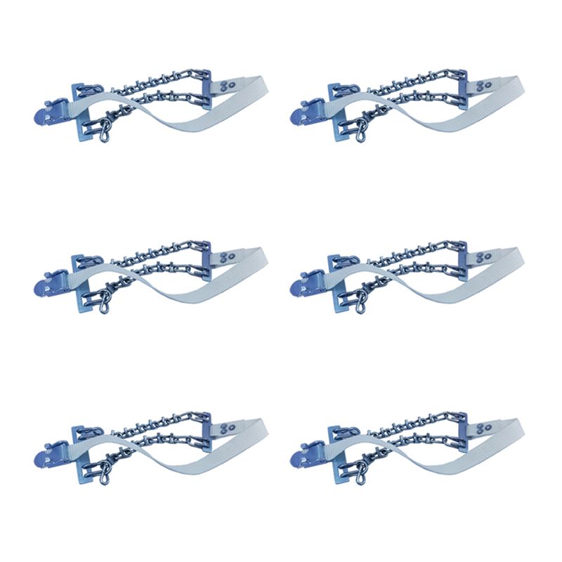 زنجیر چرخ خودرو ساکا مدل تسمه‌ای مناسب برای تویوتا آریون بسته 6 عددی