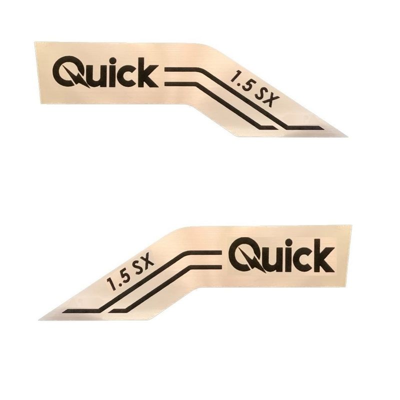 زه دور راهنما گلگیر خودرو کاریزما مدل fr quick مناسب برای کوییک بسته دو عددی