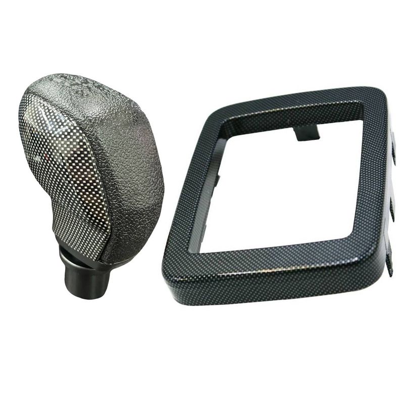 سردنده و قاب دور دنده خودرو چیکال مدل کربنی کد p 515 511 مناسب برای پژو 206 و پژو 207 بسته 2 عددی