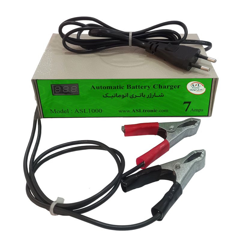 شارژر باتری7 آمپر اصل ترونیک مدل asl1000