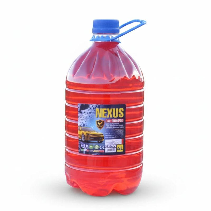 شامپو بدنه خودرو نانو براق کننده و تمیز کننده نکسوس مدل nexus 40 حجم 4 لیتر