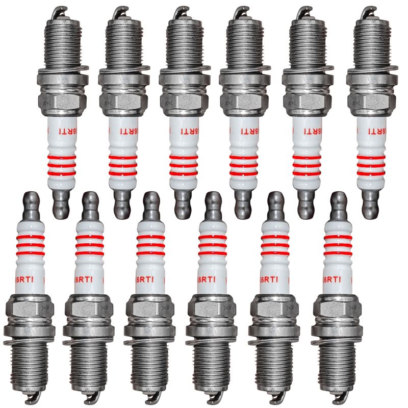 شمع تقویتی خودرو مدل ketsumi.japan کد k6rti.iridium پایه کوتاه مناسب برای مرسدس بنز e240 بسته ۱۲ عددی