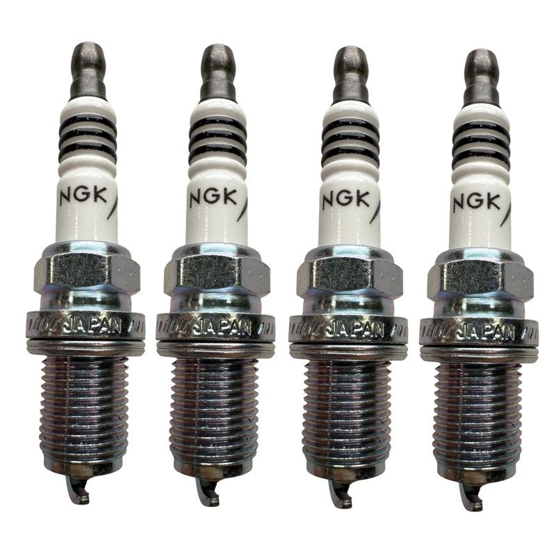 شمع خودرو ایریدیوم ان جی کی مدل bkr6eix 11 6418 پایه کوتاه مناسب برای تویوتا کرولا بسته 4 عددی