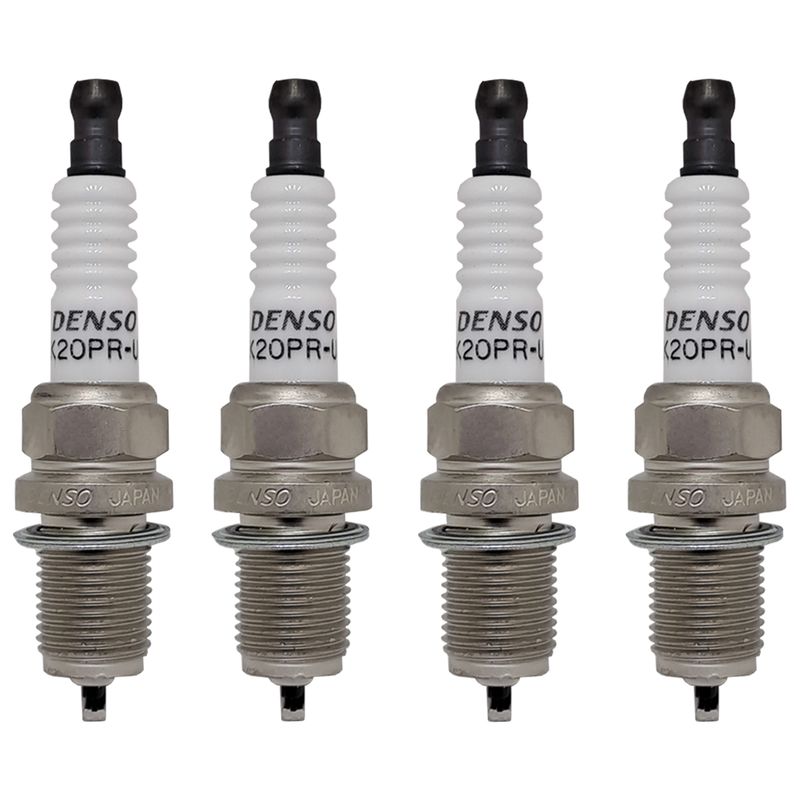 شمع خودرو دنسو مدل spark plug مناسب برای مزدا 323 بسته 4 عددی