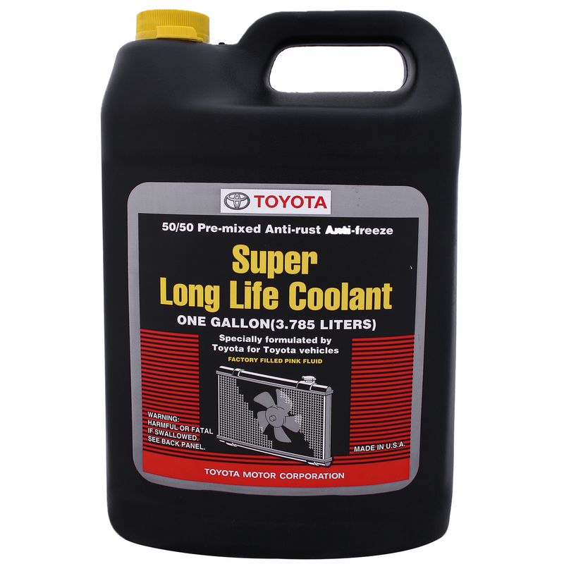 ضد یخ خودرو تویوتا مدل super long life coolant کد 05 حجم 4000 میلی لیتر
