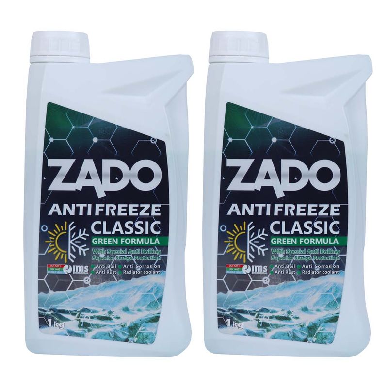 ضد یخ خودرو زادو مدل classic وزن 1 کیلوگرم بسته دو عددی
