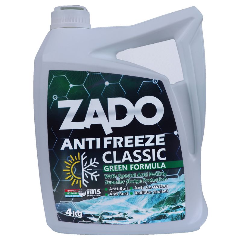ضد یخ خودرو زادو مدل classic وزن 4 لیتر