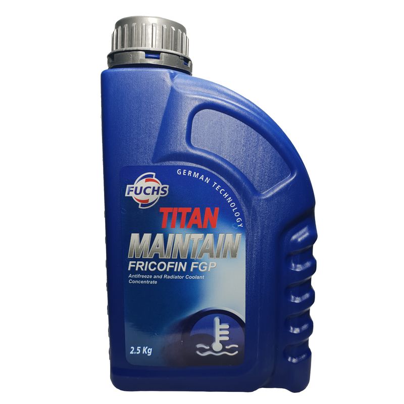 ضد یخ خودرو فوکس مدل titan maintain fricofin fgp حجم 2500 میلی لیتر