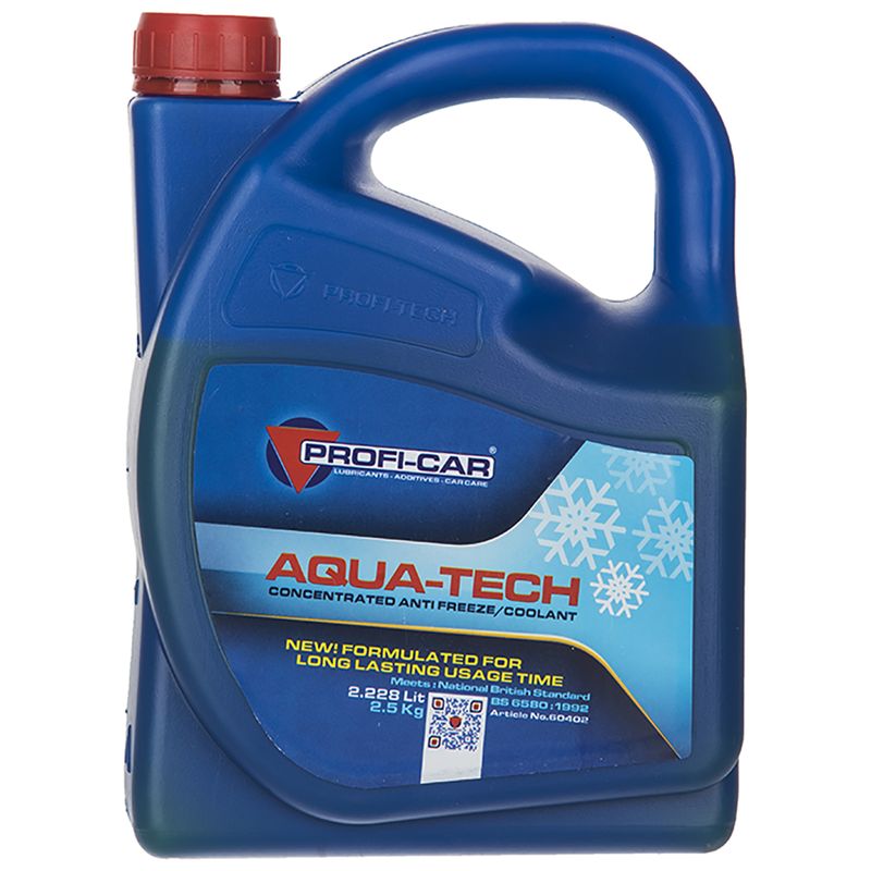 ضد یخ خودرو پروفی کار مدل aqua tech مقدار 2.5 کیلوگرم