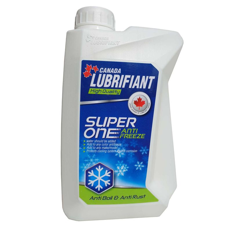 ضد یخ خودرو کانادا لوبریفنت مدل super one حجم 1000 میلی لیتر