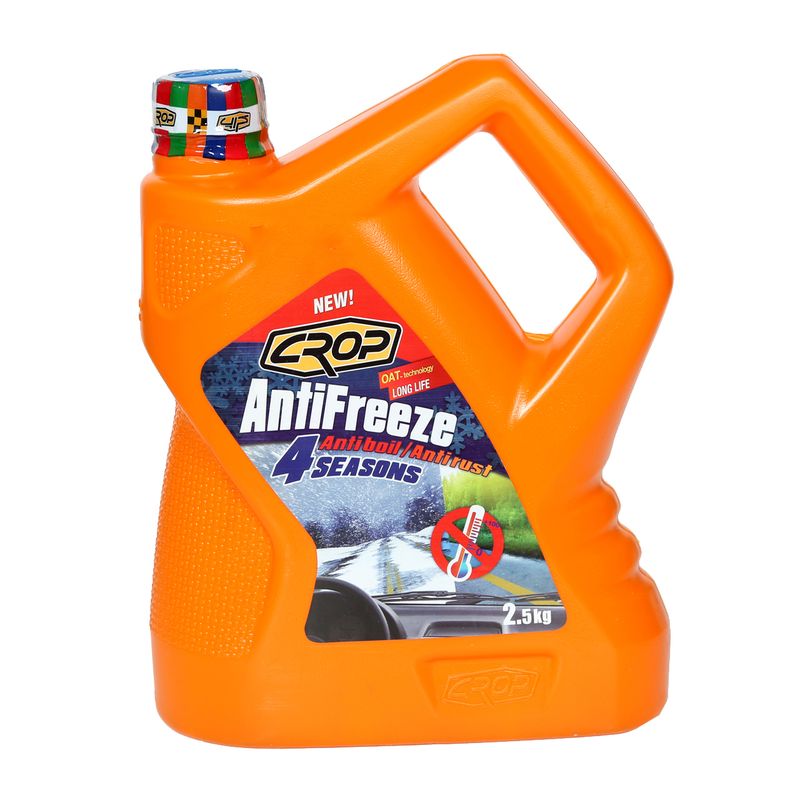 ضد یخ و ضد جوش و ضد زنگ خودرو کراپ مدل anti freeze حجم 2.5 لیتر