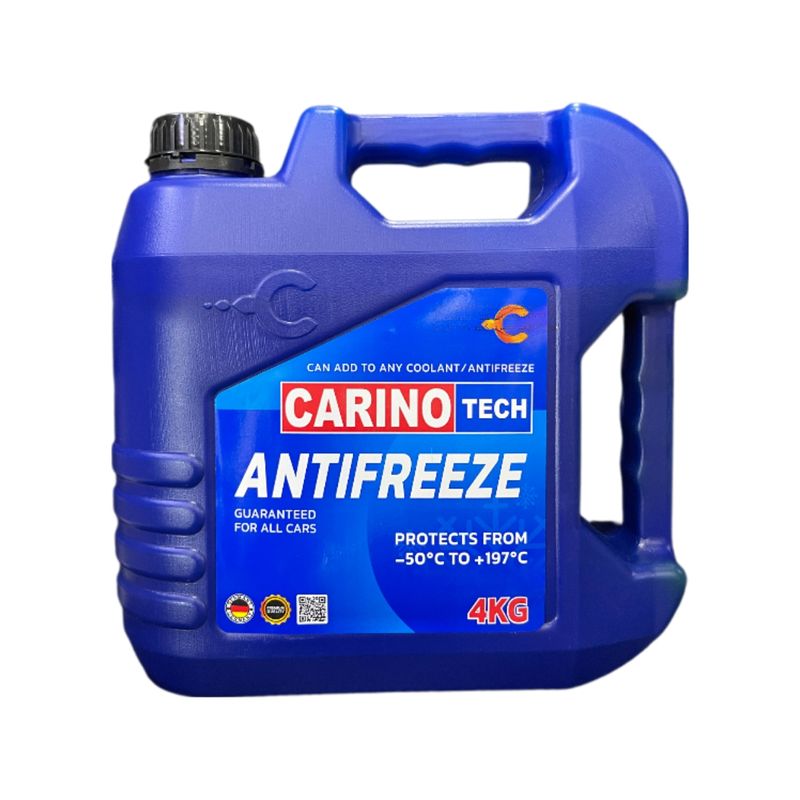 ضدیخ خودرو کارینو مدل  antifreeze tech حجم 4 لیتر