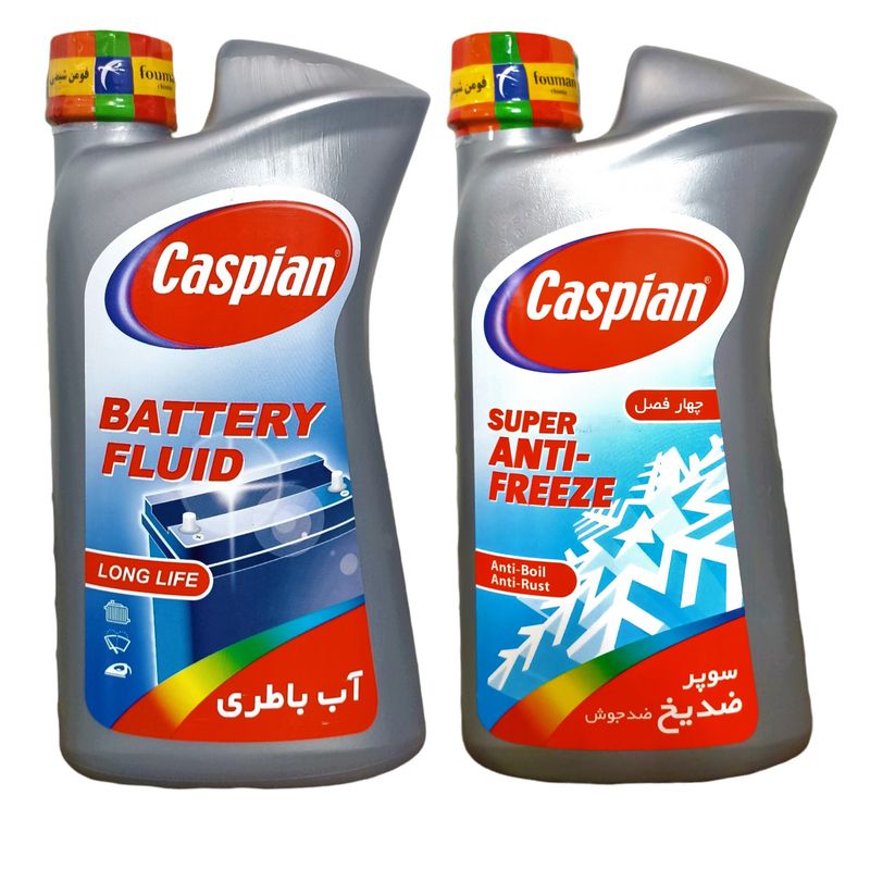ضدیخ و آب باتری کاسپین مدل as1 وزن 1 کیلوگرم بسته 2 عددی