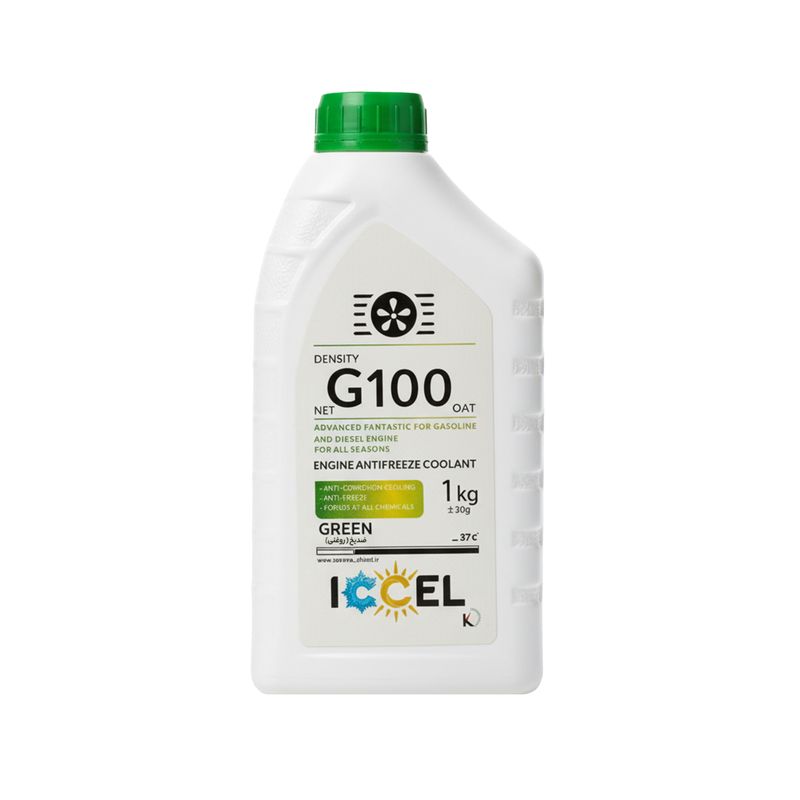 ضدیخ و ضدجوش 100 به 0 آیسل مدل g100 حجم 0.9 لیتر