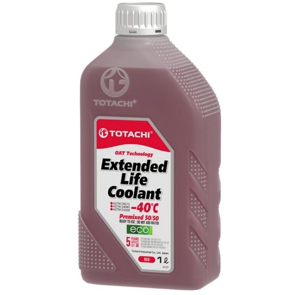 ضدیخ و ضدجوش 50 به 50 توتاچی مدل extended life coolant 50_50 حجم 1 لیتر