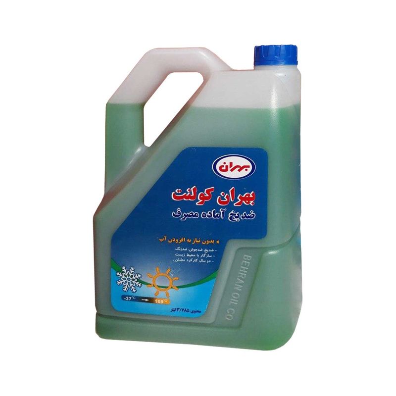 ضدیخ و ضدجوش بهران مدل کولانت 50_50 حجم 3.75 لیتر