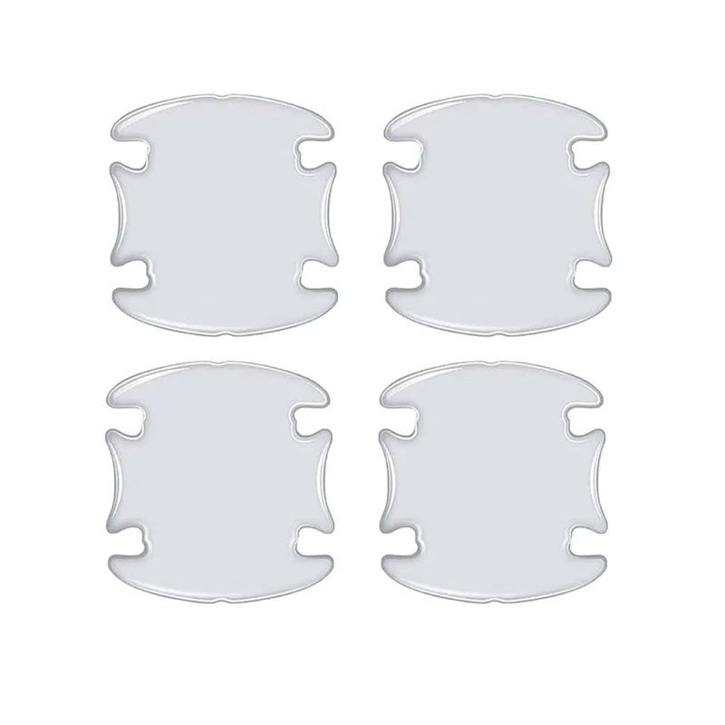 ضربه گیر و برچسب ضدخش زیردستگیره درب خودرو مدل ژله ای کد ph j1 بسته 4 عددی