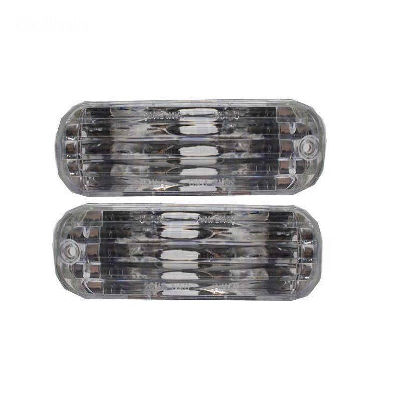 طلق چراغ راهنما داخل سپر خودرو چیکال مدل p 161 مناسب برای پراید 141 بسته 2 عددی