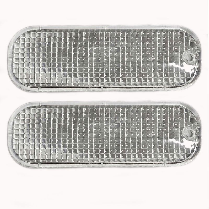 طلق چراغ راهنما داخل سپر خودرو چیکال مدل p 542 مناسب برای پراید بسته 2 عددی