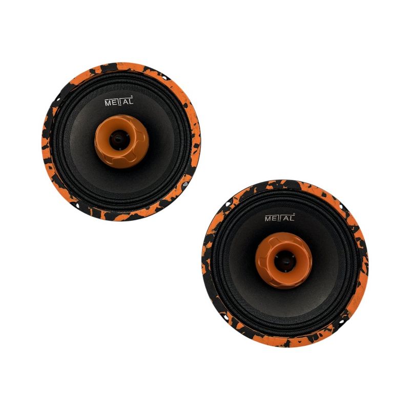 فول رنج درب جلو راست خودرو متال مدل mt 600f سایز 6.5 اینچ بسته 2 عددی