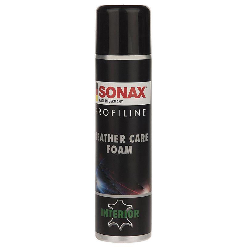 فوم تمیز کننده چرم خودرو سوناکس مدل foam کد 87600 حجم 400 میلی لیتر