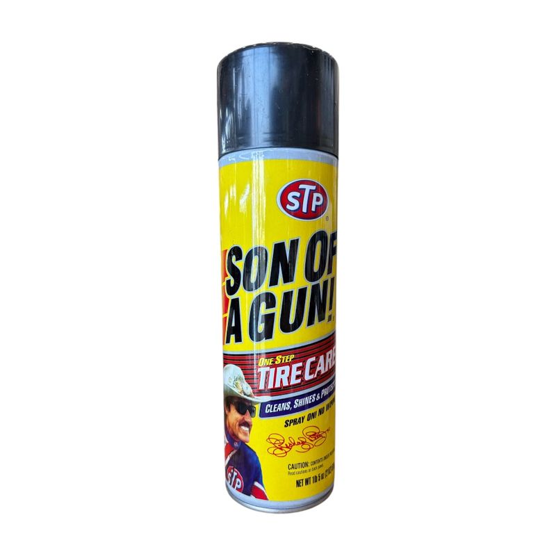 فوم لاستیک خودرو اس تی پی مدل tire care حجم 450 میلی لیتر