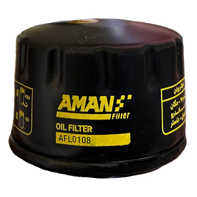 فیلتر روغن خودرو امان مدل 0108 afl مناسب برای رنو ساندرو