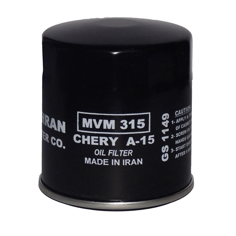 فیلتر روغن خودرو بهران فیلتر مدل gs1149 مناسب برای mvm 315