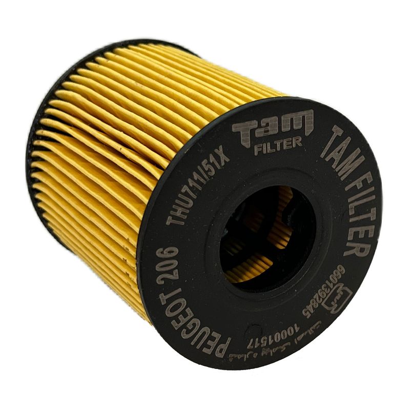 فیلتر روغن خودرو تام مدل thu 711_51x مناسب برای پژو 207