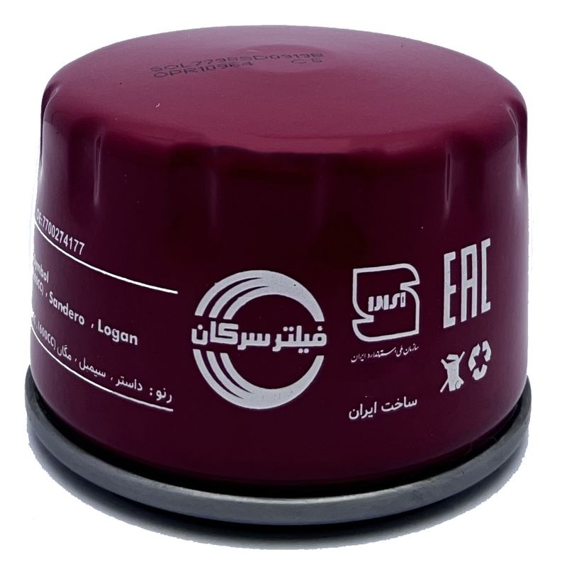 فیلتر روغن خودرو سرکان مدل sf 7798 مناسب برای رنو داستر