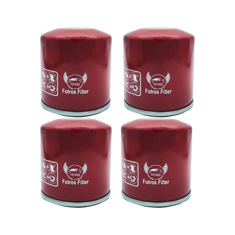 فیلتر روغن خودرو فطرس مدل ffo 7132 مناسب برای وانت مزدا کارا بسته 4 عددی