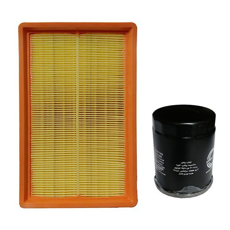 فیلتر روغن سرکان مدل 7163 مناسب برای برلیانس h230 و h220 به همراه فیلتر هوا