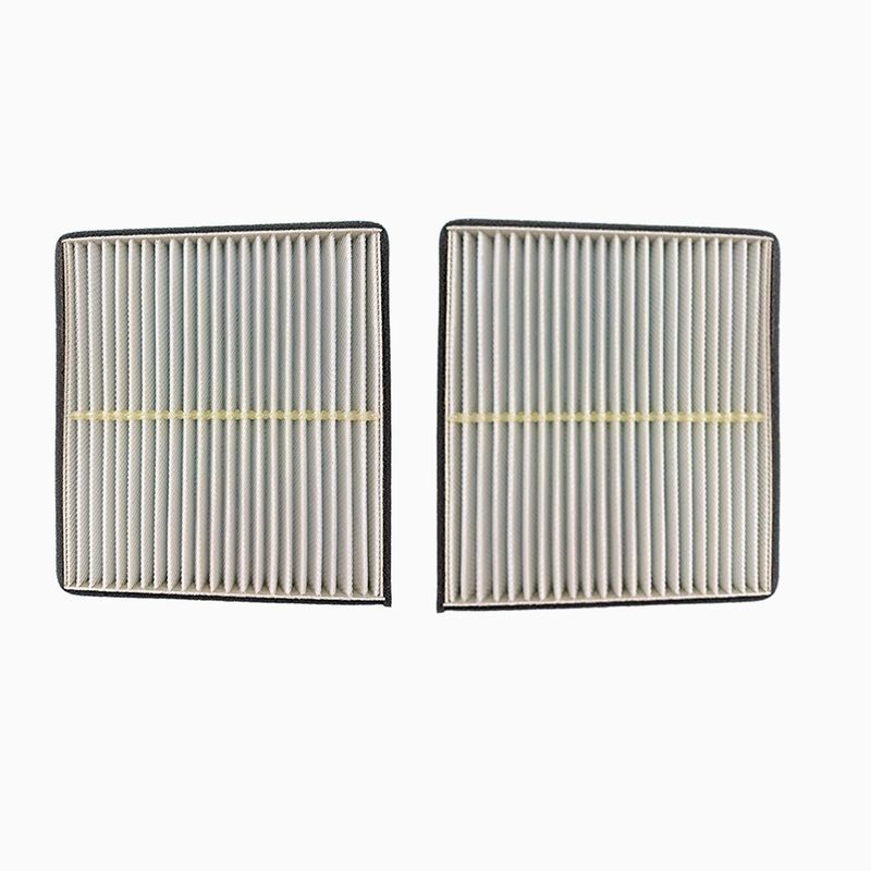 فیلتر کابین خودرو فیلتر دَم مدل نانو مناسب برای لیفان x60 بسته 2 عددی