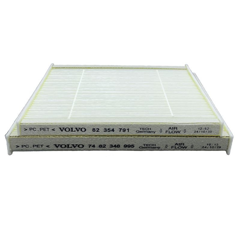 فیلتر کابین ولوو مدل 82354791 مناسب برای کامیون ولوو fh500 یورو 5 بسته 2 عددی