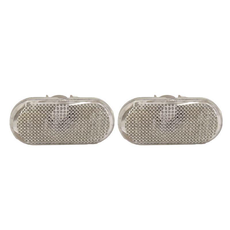 قاب راهنما گلگیر خودرو قطعه سازان کبیر مدل ghb l90wh 30508 مناسب برای رنو l90 مجموعه 2 عددی