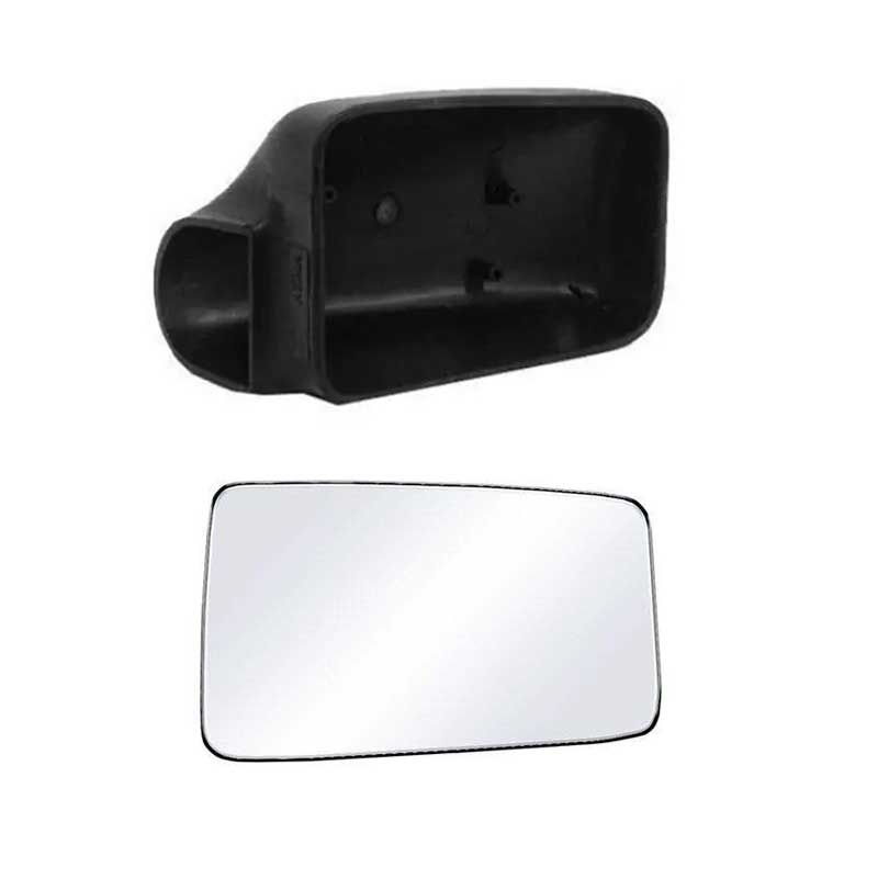 قاب و شیشه راست آینه قطعه سازان کبیر مدل ghb 4053010307 r مناسب برای پژو 405 قدیم