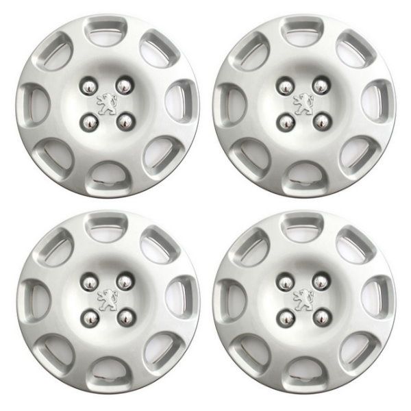 قالپاق چرخ مدل lox sd06 سایز 14 اینچ مناسب برای پژو 206 بسته 4 عددی