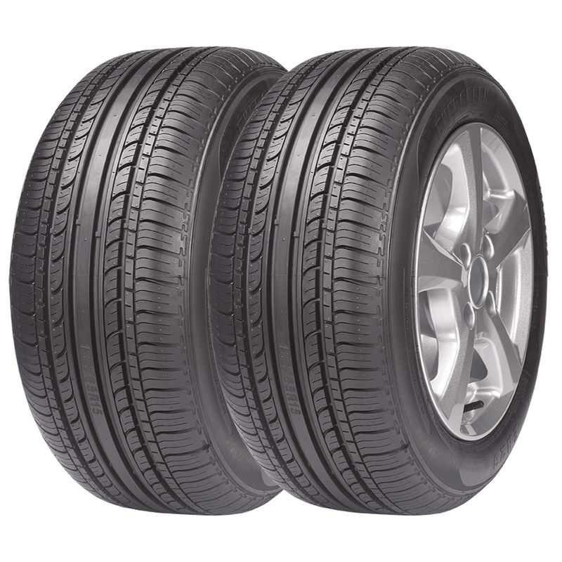 لاستیک خودرو اورگرین مدل eh23 سایز 185_65_14   دو حلقه