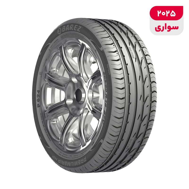 لاستیک خودرو بارز مدل p624  سایز 16 _ 50 _ 205 میلی‌متر تولید سال 2025   1 حلقه