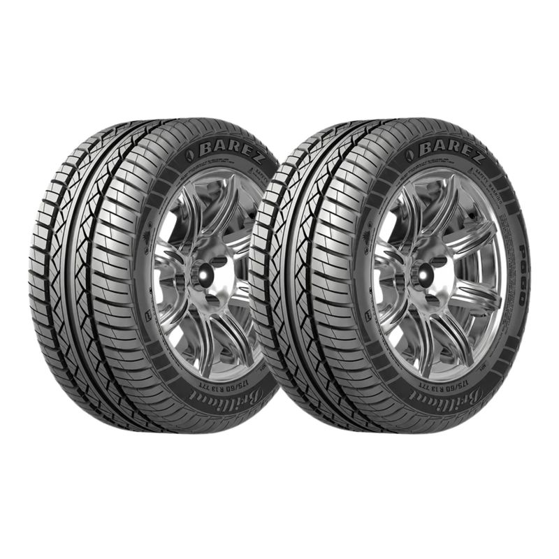 لاستیک خودرو بارز مدل p660 سایز 13 _ 65 _ 165 میلی‌متر تولید سال 2026   2 حلقه