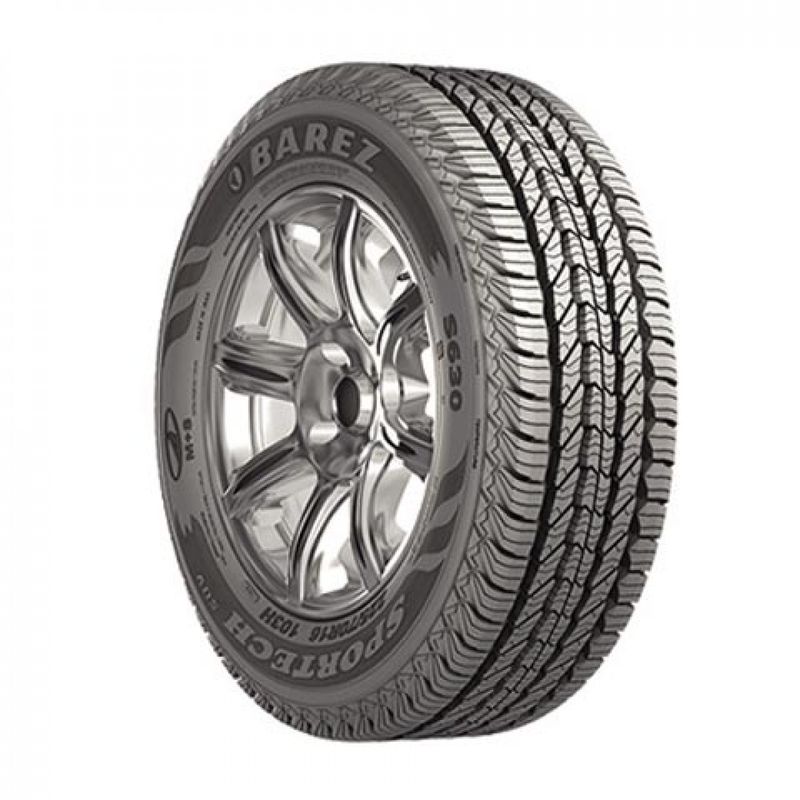 لاستیک خودرو بارز مدل s630 سایز 265_65r17   دو حلقه
